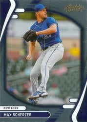 2022 Panini Absolute Base Set Max Scherzer #33 card