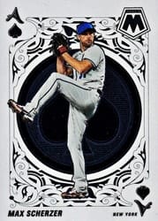 2022 Panini Mosaic Aces Max Scherzer #A-10 card