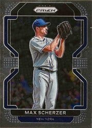 2022 Panini Prizm Base Set Max Scherzer #243 card