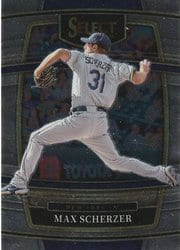 2022 Panini Select Base Set Max Scherzer #95 card