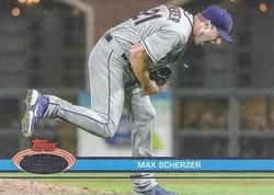 2022 Stadium Club Base Set Max Scherzer #228c card