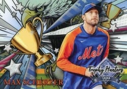 2022 Stadium Club Chrome Trophy Hunters Max Scherzer #RL-35 card