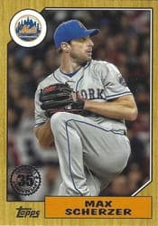 2022 Topps 1987 Topps Baseball (Series 2) Max Scherzer #87TB-3 card
