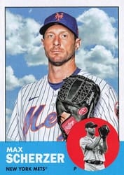 2022 Topps Archives Base Set Max Scherzer #37 card