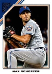2022 Topps Gallery Base Set Max Scherzer #127 card