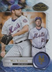 2022 Topps Gold Label Base Set Max Scherzer #47 card