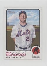 2022 Topps Heritage Mini Max Scherzer #641 card