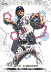 2022 Topps Inception Base Set Max Scherzer #84 card