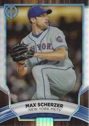 2022 Topps Tribute Base Set Max Scherzer #17 card