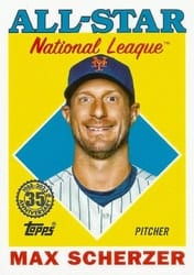 2023 Topps 1988 Topps All-Stars Max Scherzer #88AS-26 card