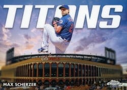 2023 Topps Chrome Titans Max Scherzer #CT-4 card