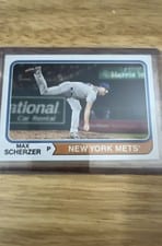 2023 Topps Heritage Mini Max Scherzer #80 card