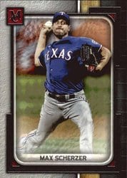 2023 Topps Museum Collection Base Set Max Scherzer #9 card