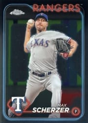 2024 Topps Chrome Base Set Max Scherzer #37 card