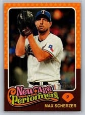 2024 Topps Heritage New Age Performers Max Scherzer #NAP-22 card