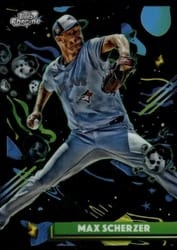 2025 Topps Cosmic Chrome Base Set Max Scherzer #116 card