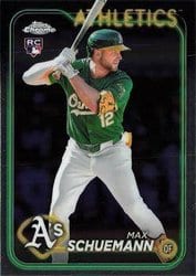 2024 Topps Chrome Update Base Set Max Schuemann #USC42 card
