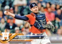 2018 Topps Update Base Set Max Stassi #US216 card