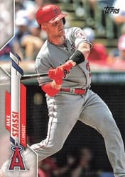 2020 Topps Base Set Max Stassi #112 card