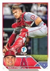 2023 Topps 1st Edition Base Set Max Stassi #85 card