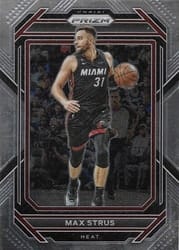 2022-23 Panini Prizm Base Set Max Strus #161 card