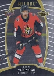 2019-20 Upper Deck Allure Base Set Max Veronneau #77 card