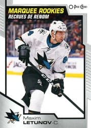 2020-21 O-Pee-Chee Base Set Maxim Letunov #507 card