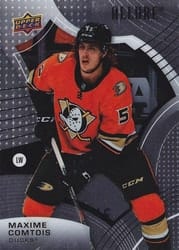 2021-22 Upper Deck Allure Base Set Maxime Comtois #25 card