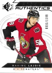2018-19 SP Base Set Maxime Lajoie #121 card