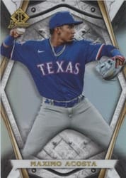 2022 Bowman Invicta Maximo Acosta #BI-7 card