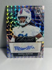 2025 Panini Mosaic Rookie Scripts Maxwell Hairston #RS-MHN card