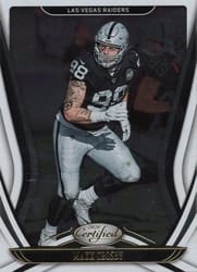 2020 Panini Certified Base Set Maxx Crosby #63 card
