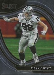 2020 Panini Select Base Set Maxx Crosby #311 card