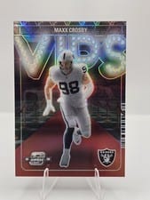 2024 Panini Contenders Optic VIPs Maxx Crosby #18 card