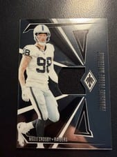 2024 Panini Phoenix Franchise Future Materials Maxx Crosby #FFM-MCY card