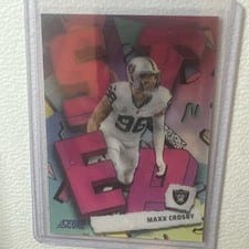 2024 Score Step Ahead Maxx Crosby #SA-MCY card