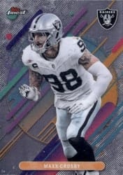 2025 Finest Base Set Maxx Crosby #282 card