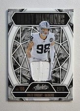2025 Panini Absolute Draft Diamonds Maxx Crosby #DD-MCY card