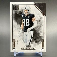 2025 Panini Impeccable Base Set Maxx Crosby #36 card