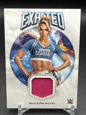 2025 Topps Exalted WWE Wrestling Exalted Relics Maxxine Dupri #ER-MDI card