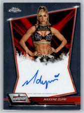 2026 Topps Chrome WWE Red Brand Autographs Maxxine Dupri #RBA-MAX card