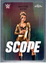 Maxxine Dupri 2026 Topps Chrome WWE Scope card