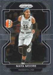2022 Panini Prizm WNBA Base Set Maya Moore #100 card