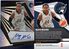 2022 Panini Revolution WNBA Autographs Maya Moore #AG-MMR card