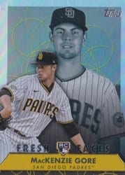 2022 Topps Fresh Faces McKenzie Gore #FF-11 card
