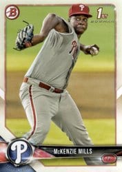 2018 Bowman Prospects McKenzie Mills #BP87 card