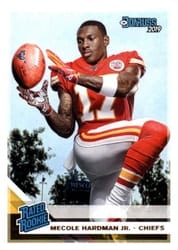 2019 Donruss Base Set Mecole Hardman Jr. #325 card