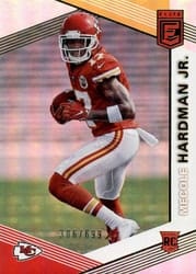 2019 Donruss Elite Base Set Mecole Hardman Jr. #134 card