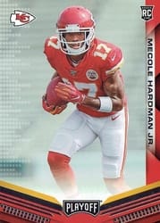 2019 Panini Playoff Base Set Mecole Hardman Jr #213 card