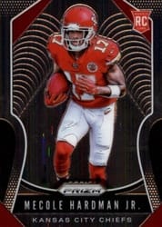 2019 Panini Prizm Base Set Mecole Hardman Jr. #345 card